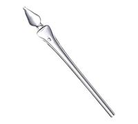 Milageto Contagocce per whisky, pipetta in vetro spesso, superficie liscia, accessorio compatto per vino, strumento pratico, elegante pipetta per degustazione, Color B