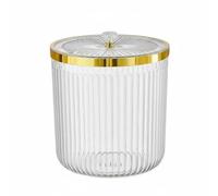 Milageto Contenitore per Alimenti Barattolo per Organizzata Dispenser per Caffè E Pasta Organizer Trasparente con Guarnizione Ermetica E Valvola Adatto a Uso Cucina, Trasparente, 10L
