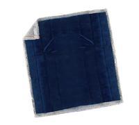 Milageto Coperta per sedia a rotelle, nera, facile da trasportare, semplice ed elegante, con tasca frontale, regalo per la festa della mamma, calda copertura