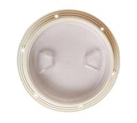 Milageto Copertura Trasparente per Piastra di Coperta per Barche, Parti di Riparazione Professionali, Circolare per Barche, per Strutture Esterne, Marine, 8 Pollici