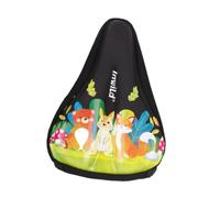 Milageto Coprisella per Bicicletta per Bambini, Cuscino per Sella in Memory Foam Morbido E Impermeabile per Ragazzi, Piccola Imbottitura Protettiva, M