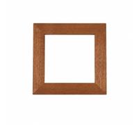 Milageto Cornice Murale in Legno con Venatura Visibile a Basso Profilo Minimalista per Interni Residenziali, Ufficio, Singolo A