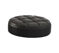 Milageto Cuscino di ricambio per sgabello da bar rotondo, parte superiore del sedile, rivestimento in similpelle PU confortevole e resistente per salone da