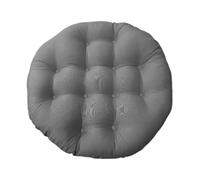 Milageto Cuscino per Sedia Papasan a Uovo Cuscino per Sedia a Cestino Sospeso Multifunzionale Lavabile Rotondo Da 40 Cm, Per Sedia Papasan, Sedia a Uovo, Sedia Girevole in Rattan, Grigio
