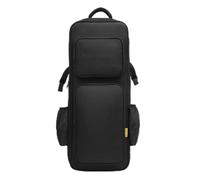 Milageto Custodia con Chiusura a Zip Pratico Borsa con Manico Facile da Trasportare Borsa Tracolla per Prove, Array, Nero