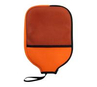 Milageto Custodia Universale in Neoprene con Chiusura a Cerniera per Racchette da Uomo E Donna, Orangina