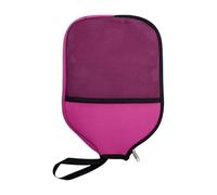 Milageto Custodia Universale in Neoprene con Chiusura a Cerniera per Racchette da Uomo E Donna, Rosa Scuro