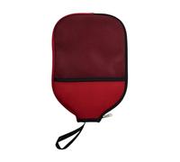 Milageto Custodia Universale in Neoprene con Chiusura a Cerniera per Racchette da Uomo E Donna, Rosso