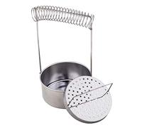 Milageto Di Vernice in Acciaio Inox Rondella Pennello di Pulizia del Pulitore di Vaso di Pittura A Olio di Lavaggio Secchio di Lavaggio Supporto della Penna
