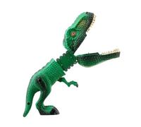 Milageto Dinosaur Grabber Dino Snapper Cartoon Piccolo Divertente Robot Pizzicamano per Bambini Sacchetti Regalo Animali Bomboniere per Feste, Dinosauro Verde