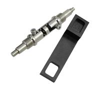 Milageto Dispositivo di calibrazione per allineamento ciclette, pezzi di ricambio, riparazione premium, perno di allineamento PMS/BDC da 130 mm
