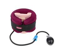 Milageto Dispositivo di Trazione Cervicale Del Collo Supporto Gonfiabile Del Cuscino D'aria Sollievo Immediato Rosso