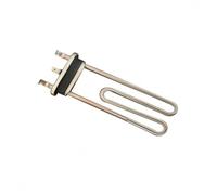 Milageto Elemento Riscaldante per Elettrodomestici Resistenza Modulo Termico Ricambio Doppio Tubo Curvo Compatto in Acciaio Inossidabile con Base Isolata, 2000W Lunghezza Totale 19.5