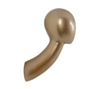 Milageto Espositore per testa di manichino da parete, espositore per cappelli, robusto e alla moda, per parrucche, copricapi, negozi al dettaglio, saloni