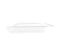 Milageto estraibile per cassetto appeso, organizer per biancheria intima, organizer decorativo per cassetto per, lavanderia, guardaroba di, Mezzo Bianco