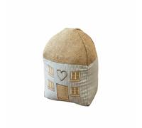 Milageto Fermaporta in Tessuto Fermaporta Porta Blocca Porta Pesa Porta Casetta in Cotone E Iuta con Motivo a Righe Protegge Pareti Peso 1kg Adatto a Lettura Decorazione