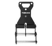 Milageto Fibbia a sgancio rapido per cintura portautensili per, chiusura di, perno in acciaio inossidabile professionale ad alta resistenza, Nero