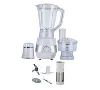 Milageto Frullatore elettrico per carne tritata, robot da cucina, elettrodomestico da cucina, 3 velocità, 1,5 l, frullatore da banco per tritare il ghiaccio