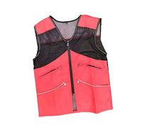 Milageto Gilet addestramento Cani conduttori Gilet Resistente Traspirante obbedienza agilità, Nero, L