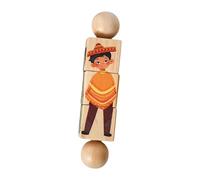 Milageto Giocattolo in Legno a Torsione per Bambini e Bambine, per sviluppare Il e Il riconoscimento. Gioco di Puzzle per, Style a