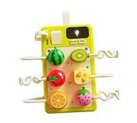 Milageto Giocattolo interattivo per Bambini Piccoli con Forme da Abbinare, Superficie Liscia, Portatile, per Lo Sviluppo della coordinazione Occhio-Mano, Bordi, Style D