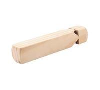 Milageto Giocattolo musicale con fischio del treno in legno per bambini Gioco di ruolo Favore di partito Giocattolo educativo Strumento musicale Sussidio, Senza Motivo
