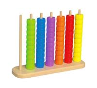 Milageto Giocattolo per l'abbinamento dei colori, impilabile, ordinabile, conteggiabile, per lo sviluppo dell'intelligenza, per la