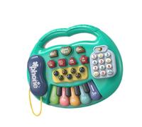 Milageto Giocattolo per Tastiera Pianoforte per Bambini, Multifunzionale, interattivo, Portatile, Giocattolo Musicale educativo per Bambini di 1, 2 e 3 Anni,