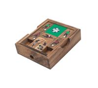 Milageto Gioco a blocchi scorrevoli, divertente puzzle Klotski, novità sulla scrivania, gioco da tavolo portatile, rompicapo giocattolo per bambini, ottimi