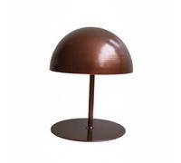 Milageto Hutständer con Base Resistente Espositore per Cappelli Cilindro Portaparrucca Versatile Porta Cuffie Salvaspazio Ideale per Camera Letto Negozio Moda Guardaroba , Bronzo