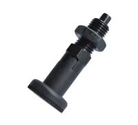 Milageto Indexing Plunger con Molla Interna in Acciaio Funzione di Regolazione E Connessione Pin di Fissaggio Auto-bloccante Costruzione Compatta Adatto, M10