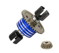 Milageto Ingranaggio Differenziale con Cuscinetti Color Argento E Uscita a Forcella Nera Componen Chiave per La Trasmissione Adatto per lai TT02 XV02 MB01 BT01 XM01 E Progetti da,