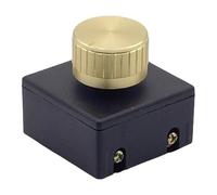 Milageto Interruttore dimmer AC110-220V Accessori Parti compatte Manopola dimmer 60W-300W per appartamento Hotel Comodino Lampada da tavolo Casa Camera da, Oro