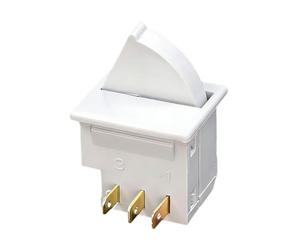 Milageto Interruttore Porta Frigorifero Interruttore Luce Frigorifero Comando Momento Lampada Accessorio Universale Realizzato in Pp per Lunga Durata E Resiste, 3 Pin