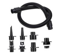 Milageto Kit di Accessori per Adattatore per Tubo Flessibile della Pompa per Paddle Board, Sostituzione Professionale, Parti di Ricambio, Tubo di gonfiaggio, con 7 Adattatori