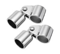 Milageto Kit di Accessori per tendalino, 2 Pezzi, con ganascia Scorrevole e Occhiello, Accessori per tendalino, Versatili e robusti in Acciaio Inossidabile, 22mm