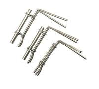 Milageto Kit di riparazione guarnizioni pistone cilindro idraulico 3x Accessorio per strumenti di riparazione auto Strumento di installazione guarnizioni stelo