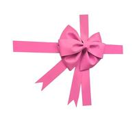 Milageto Kit Fai da Te per Realizzare Grandi Fiocchi, Accessori per Foto, Ufficio, Auto, Regalo Enorme, Cerimonia di Fidanzamento, Sfondo per Shower, Rosa