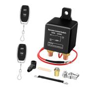 Milageto Kit interruttore di scollegamento batteria remoto DC 12V 250A Ricambi di ricambio per auto, camion, multifunzionale, semplice da montare