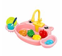 Milageto Lavello con Rubinetto Funzionante | Gioco di Ruolo Interattivo, Realistico, Bambini