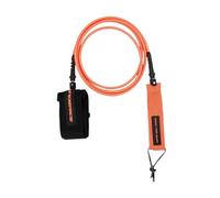 Milageto Leash per tavola da Surf, Corda per Gamba e Piede da Surf, Cordino da Surf, Cinghia di, guinzaglio da Surf per Skimboard e Longboard, Arancione 7 Piedi