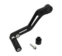 Milageto Leva del cambio per in lega di alluminio, facile da installare, asta del cambio pieghevole di ricambio per Tiger Sport 800 Tiger Sport 660, Nero