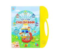 Milageto Libro sonoro con Parole in Inglese, Libro parlante per Imparare l'inglese, Giocattoli educativi per Bambini dai 3 Anni in su