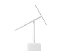 Milageto Macchina a Pendolo caotica, Regalo di Compleanno, Pratica, Leggera, Versatile, Decorazione Ornamentale per la tavola, Amici, Uomini, Base Bianca