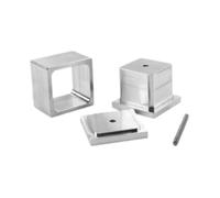 Milageto Macchina per Blocchi di Esche, Foro Singolo, Strumento per la creazione di Esche morbide Fatte a Mano, compressore per da Pesca, Strumento Robusto per, Piazza