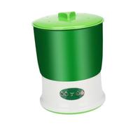 Milageto Macchina per germogli di soia con 3 modalità stagionali Kit di Coltivazione Automatica di germogli di Semi 3 Strati per soia di Fagioli