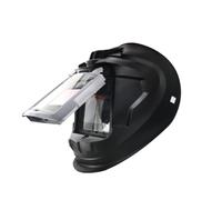 Milageto Maschera per Saldatura Automatica Casco Saldatore Schermo Viso Visiera E Viso Regolazioni Esterne Ombra Sensibilità Ritardo Ampia Finestra 100x59.5 Mm, Stile Normale