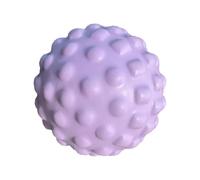 Milageto Massage Roller Esercizio elastico per le donne uomini compatti Attrezzatura a sfera Fascite Roller per massaggiatore per sport sul collo posteriore, Viola