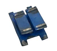 Milageto Miniatura Sollevatore Garage Accessorio Modellino Auto 1 64 Strumento Officina Resina Artistica Dipinta a Mano Adatto per Appassionati, Blu