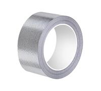 Milageto Nastro in alluminio e fibra di vetro, nastro protettivo termico, 20 m, multifunzionale, ignifugo, a prova di perdite, sigillante e riparatore per, 5 Cm di Larghezza
